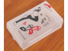 cartoon plastic PVC shoe box