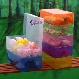 The PVC storage box of toy and clothing