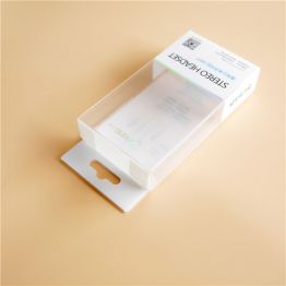 PET plastic box for headset